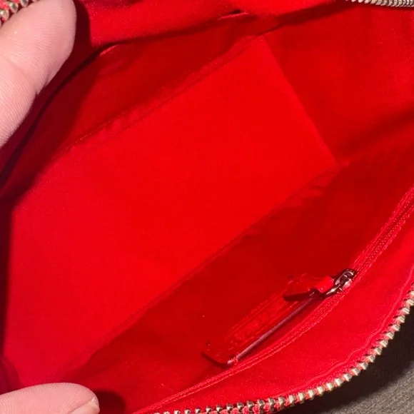 Coach Vibrant Red Satchel - Picture 7 of 8